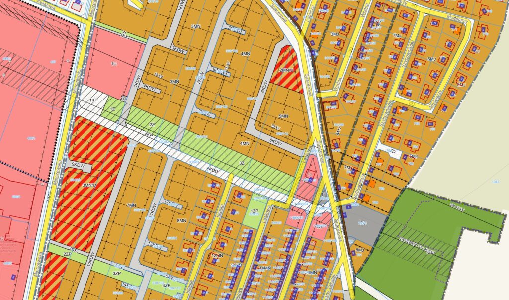 miejscowy plan kamionki